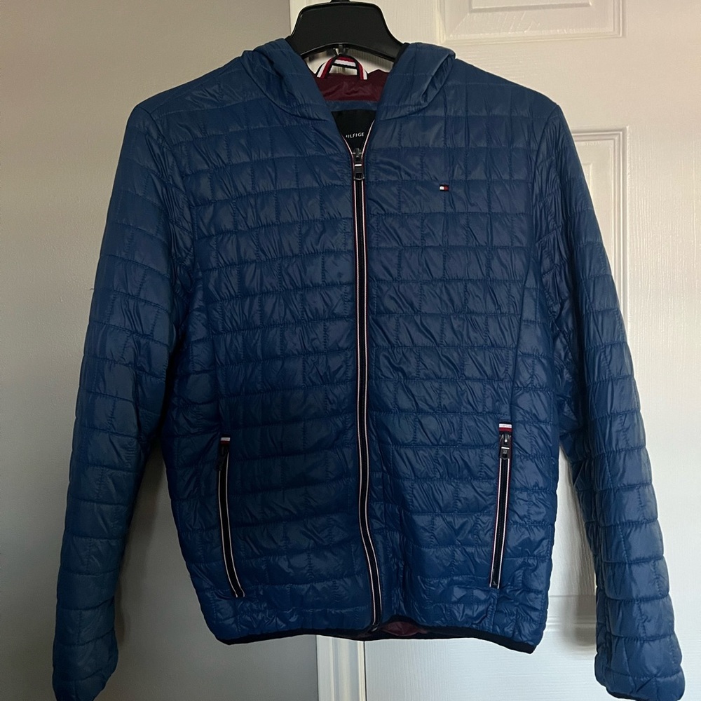 Men’s Lightweight Tommy Hilfiger Hooded Jacket